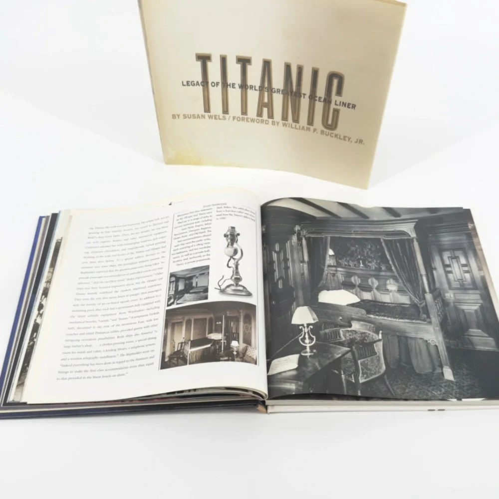Titanic Legacy of the Worlds Greatest Ocean Liner Susan Wels Time Life Book 1997